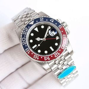 นาฬิกาข้อมือผู้ชายหรูหราแบบอัตโนมัติ OEM ขนาด 40 มม. ตัวเรือนสแตนเลสสตีลเรืองแสง พร้อมฟังก์ชั่นโครโนกราฟ กันน้ำ 5BAR - Product Image 3