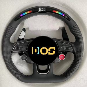 Volant en fibre de carbone DOS pour <span class=keywords><strong>Audi</strong></span> Rs3 RS5 RS6 RS7 S3 S4 S5 S6 S7 Tt Mk2 Mk3 <span class=keywords><strong>rs</strong></span> C7 SQ5 Q5 Q7 B8.5 B9 B9.5 B8 F5 - Product Image 3