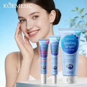 KORMESIC - Set de Cuidado Facial Iluminador con Arándanos Coreanos, Hidratante, Calmante, Rejuvenecedor, Limpiador, Crema, Sérum - Product Image 1