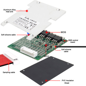 <span class=keywords><strong>BMS</strong></span> de litio ternario de Dongguan, Li-ion 3.7V Lipo 3.2V, puerto común 6S <span class=keywords><strong>7S</strong></span> 10A 15A <span class=keywords><strong>20A</strong></span> 24V con función de balanceo para bicicleta eléctrica - Product Image 1