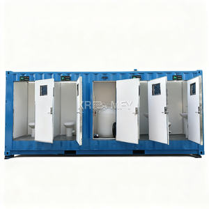 Cabina de Baño de Fibra de Vidrio de Lujo 2025, Panel Aislante Extruido Compuesto, Remolque para Uso en Exteriores - Product Image 6