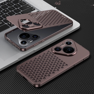 Coque arrière hybride élastique en alliage d'aluminium avec dissipation thermique pour Huawei Pura 80 70 Pro / Ultra / Pro+ Housse antichoc - Product Image 5