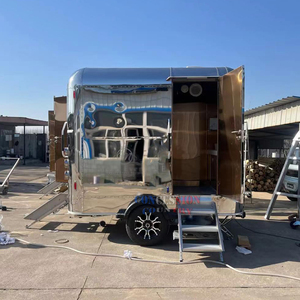 バスルームトレーラー高级ポータブルトイレトレーラートイレトレーラーステンレス钢モダンデザイン2屋台屋外イベント - Product Image 2