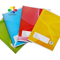 Cahier d'exercices scolaire personnalisé pas cher en papier offset ligné A5 pour étudiants