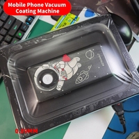 Machine de revêtement sous vide entièrement automatique pour téléphones portables, machine d'enveloppement et de laminage à couverture intégrale pour changement de couleur de coque arrière