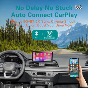 Boîtier CarPlay sans fil pour <span class=keywords><strong>Audi</strong></span> Q5L A4 A5 <span class=keywords><strong>Q2</strong></span> 2020-2025 Système MIB3 Android Auto Commande vocale et tactile Mirror Link Caméra de recul - Product Image 4