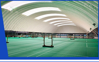 Dôme sportif gonflable en membrane pour salle de football et de basketball