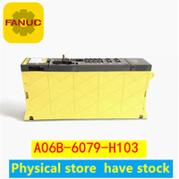 Unidad de Accionamiento de Servoamplificador AC FANUC A06B-6079-H103 12A 24V con Certificación CE para Máquina CNC en Stock