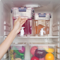 Pichet en plastique Transparent en PP de qualité alimentaire, pichet à lait, jus de Fruit, citron, eau froide, bouilloire avec robinet