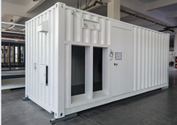Solution de centre de données intelligent et compact sur mesure, fabricant chinois de baies de serveurs et de cabinets réseau à conteneurisation à couloir froid CAC Ningbo Lepin
