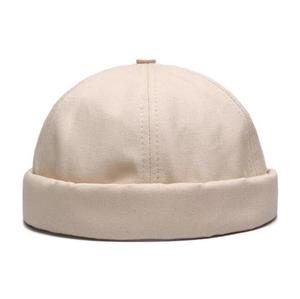 Otoño mujer versión coreana sombrero de sandía gorro de piel de melón Yuppie Sin borde tendencia de moda salvaje para hombres de verano punto a cuadros - Product Image 4