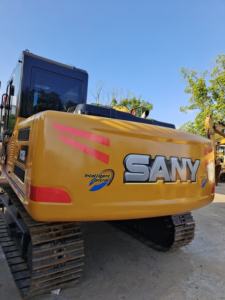 2022 SANY SY135C excavadora de orugas pequeña de 13 toneladas 90% nuevo con componente de Motor de núcleo de motor Isuzu - Product Image 4