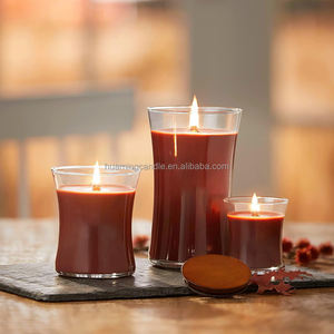 Nouveaux produits <span class=keywords><strong>cheminée</strong></span> poreuse <span class=keywords><strong>de</strong></span> luxe romantique woodwick bois parfum chauffe-huile fumée soja bougies parfumées pour la fête <span class=keywords><strong>de</strong></span> mariage - Product Image 6