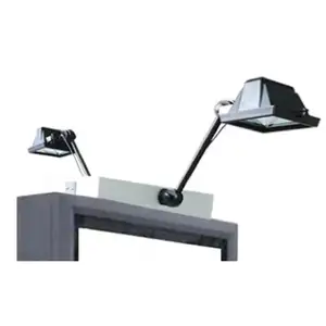 Dual-đầu ngoài trời năng lượng mặt trời LED Flood Light đèn quảng cáo với điều khiển từ xa IP65 cho vườn & bảng quảng cáo chiếu sáng