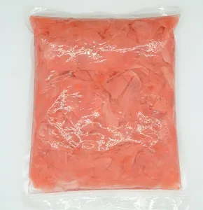 1 kg de gingembre <span class=keywords><strong>rose</strong></span> mariné naturel pour sushi avec 400 g de liquide - Product Image 1