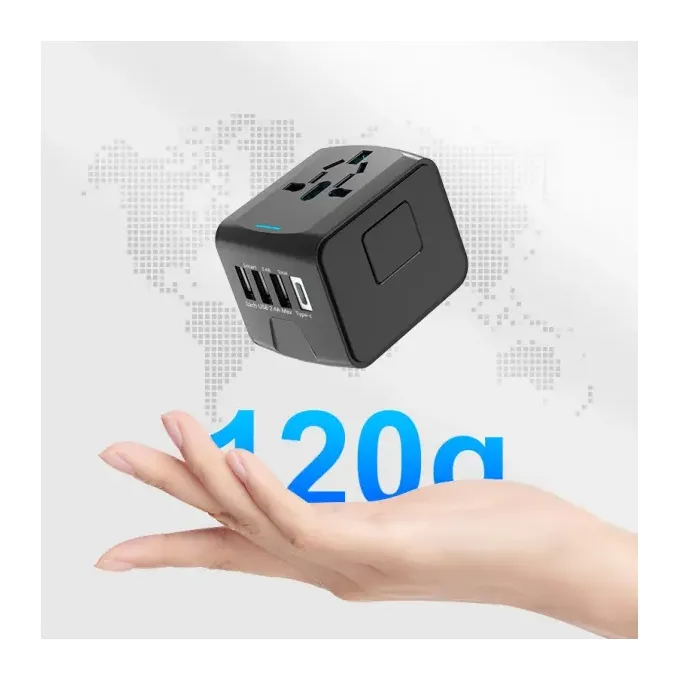 4 USB Ports Convenient Travel Adapter International Power Adapter Universal adapter for travelling