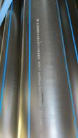 Tuyaux ronds en HDPE à double paroi ondulée de 150 mm et 200 mm à prix économique pour la protection des câbles de communication