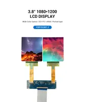 AUO H381DLN01.2 3.8 inç 3.81 OLED AM-OLED 3.8 inç 2K çift ekran LCD MIPI sürücü panosu 1080*1200 VR Hamlet kulaklıklar
