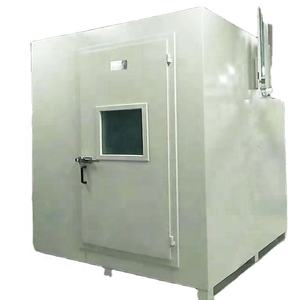 Sala di Audiometria in Alluminio e Gomma, Stanza Schermata per la Riduzione del Rumore Ecologica per Uso Ospedaliero - Product Image 2