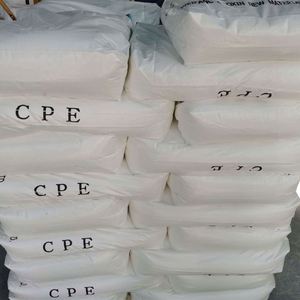 คลอโรพอลิเอทิลีน CPE 135A สารเพิ่มความทนทานต่อแรงกระแทก PVC ความบริสุทธิ์ 99% CAS 63231-66-3 สำหรับผลิตภัณฑ์พลาสติกและยาง - Product Image 1