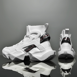 OEM ODM Sneakers da <span class=keywords><strong>uomo</strong></span> progettate su misura per tutti i giorni <span class=keywords><strong>scarpe</strong></span> sportive da corsa comode in maglia fodera superiore in pelliccia per la primavera inverno - Product Image 4