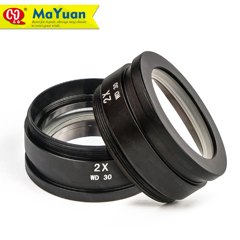WD30 стерео Микроскоп Вспомогательный объектива 2X
