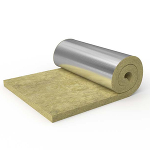 Contenedor de Rollo de Lana de Roca con Lámina de Aluminio de Tamaño Personalizable, Aislamiento de Lana de Roca para Techos, Paneles SIP de Lana de Roca de Alta Densidad - Product Image 4