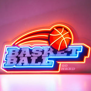 Letrero de neón deportivo americano, espíritu de equipo de fútbol, muestra de luz de neón Led, decoración de pared, luz de neón Led para decoración de Club - Product Image 3