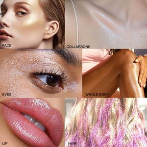 Brillo Vegano para Rostro y Cuerpo, Bruma Iluminadora, Hidratante, Líquido, <span class=keywords><strong>Gotas</strong></span> Iluminadoras, Maquillaje - Product Image 3