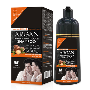 Champú con Aceite de Argán de Marca Privada <span class=keywords><strong>Deluxe</strong></span> 300 ml, Crema Anticaspa, Refrescante y Nutritiva, Fórmula 2 en 1 - Product Image 1