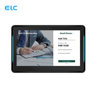 Özelleştirilmiş OEM WA1336T RK3566 duvara montaj taşınabilir konferans rezervasyon cihazı LED ışıkları ile dokunmatik ekran Android tablet