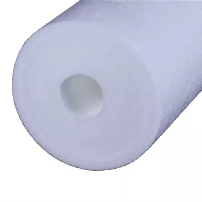 1 and 3 Micron Sediment PP Water Filter Cartridges 10 Inch Spun Melt Blown for Hotel Purification and Filtration
