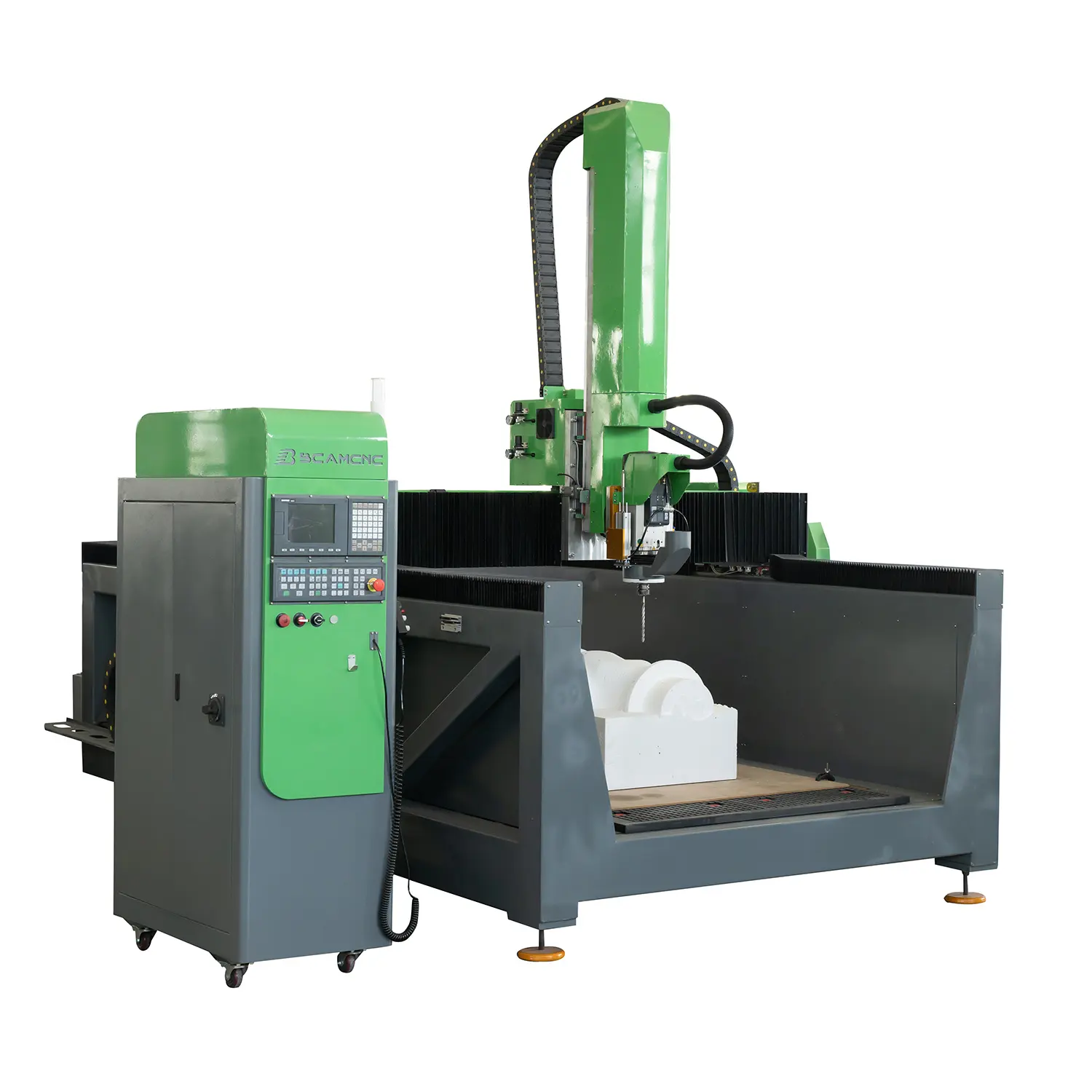 เครื่องแกะสลักไม้เราเตอร์4แกนหมุน2030แกนหมุน ATC CNC เราเตอร์สำหรับไม้ใน jinan