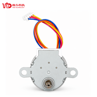 Moteur pas à pas à engrenages VGSM3002 30 mm NEMA 11 12V 15 degrés 2 phases, rapport de boîte de vitesses 85:1, pour essuie-glace d'objectif et caméra de surveillance