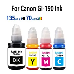 <span class=keywords><strong>Tinta</strong></span> de Recarga GI190 GI-190 <span class=keywords><strong>para</strong></span> Impresoras <span class=keywords><strong>Canon</strong></span> PIXMA G1100 G1110 G2100 G2110 G3100 G3102 G3110 G3111 G4100 <span class=keywords><strong>G4110</strong></span> G4111 - Product Image 6