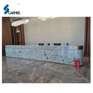 Encimera de Piedra Natural Única y de Lujo, Losa de Cuarcita Azul Profundo <span class=keywords><strong>Roma</strong></span> para Cocina Interior de Villa, Diseñada a Medida - Product Image 3