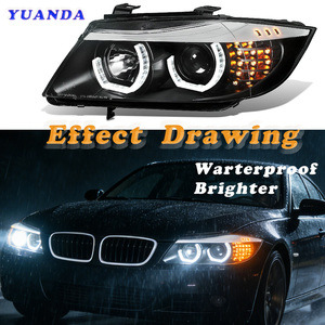 Faro anteriore alogeno/xeno di alta qualità con indicatore di direzione dinamico, aggiornamento per BMW E92/E93 (2006-2012) - Product Image 6