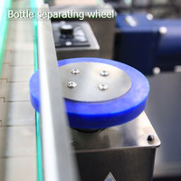 ZXSMART Étiqueteuse automatique de bouteilles rondes Applicateur d'étiquettes Machine d'étiquetage de bouteilles à rouleau vertical pour canettes alimentaires