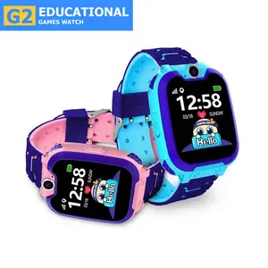 Çocuklar akıllı saat G2 oyunları ile SOS telefon izle müzik Smartwatch Q12 akıllı saat es çocuk ürünleri