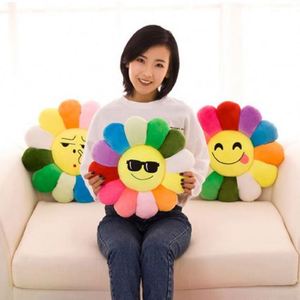 Coussin en peluche tournesol super doux Kawaii pour bébés et adultes, anti-stress, en nylon et coton PP, multicolore, idéal pour un anniversaire - Product Image 3