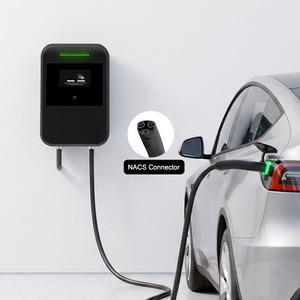 Chargeur mural <span class=keywords><strong>Tesla</strong></span> NACS 48A, niveau 2 EVSE, ETL Energy Star, Plug and Charge, ISO15118, usine OEM - Product Image 1