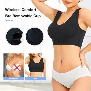 Ropa Interior Deportiva Transpirable <span class=keywords><strong>de</strong></span> Alta Resistencia, Chaleco Deportivo a Prueba <span class=keywords><strong>de</strong></span> Impactos, Top Deportivo <span class=keywords><strong>de</strong></span> Yoga con Control Firme, Moldeador Corporal para <span class=keywords><strong>Mujer</strong></span> - Product Image 5