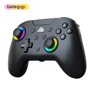 HS-SW2504 <b>Wireless</b> BT Game <b>Controller</b> for NS2 <b>PC</b> Android iOS Turbo Vibration RGB Joystick Gamepad with 3.5mm Audio Jack - Product Image 1