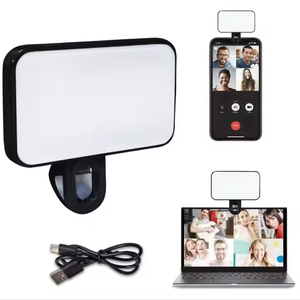 Mini Lampe LED à Clip Huyo Factory Outlet pour Selfie, OEM/ODM, 3 Couleurs, pour Téléphone Portable, Vidéoconférence, Portable - Product Image 1