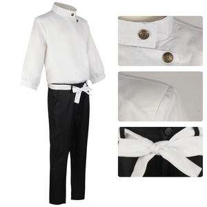 Disfraz de Jujutsu Kaisen Otoko Yuuta, conjunto de camisa blanca y pantalones negros, traje de juego de rol de Anime para adultos - Product Image 3