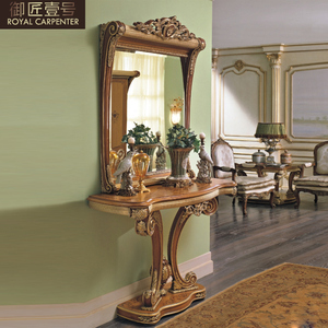 木製ホワイエテーブル,フレンチヨーロピアンスタイル無垢 - Product Image 3