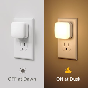 Veilleuse carrée miniature 0,3W pour chambre à coucher, éclairage blanc chaud doux, veilleuse pour chambre d'enfant, prise murale pour dormir au chevet - Product Image 4