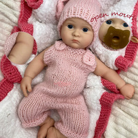 Poupée Reborn en Silicone Lestée de 18 pouces, Ligne de Moulage à Faible Visibilité, Toucher Doux, Style Éveillé, pour l'Approvisionnement en Gros et l'Inventaire des Boutiques de Détail