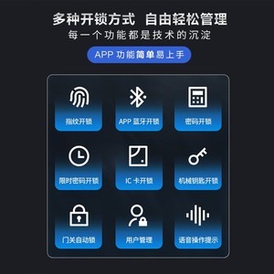 Blog Smart <b>Lock</b> G105 Password Unlock For Iron Stainless Steel Doors Waterproof Outdoor Use - Product Image 3