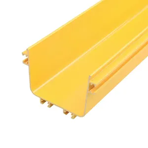 new products plastic fiber optic cable runner PVC ABS yellow cable tray Trunking Cable Ladder